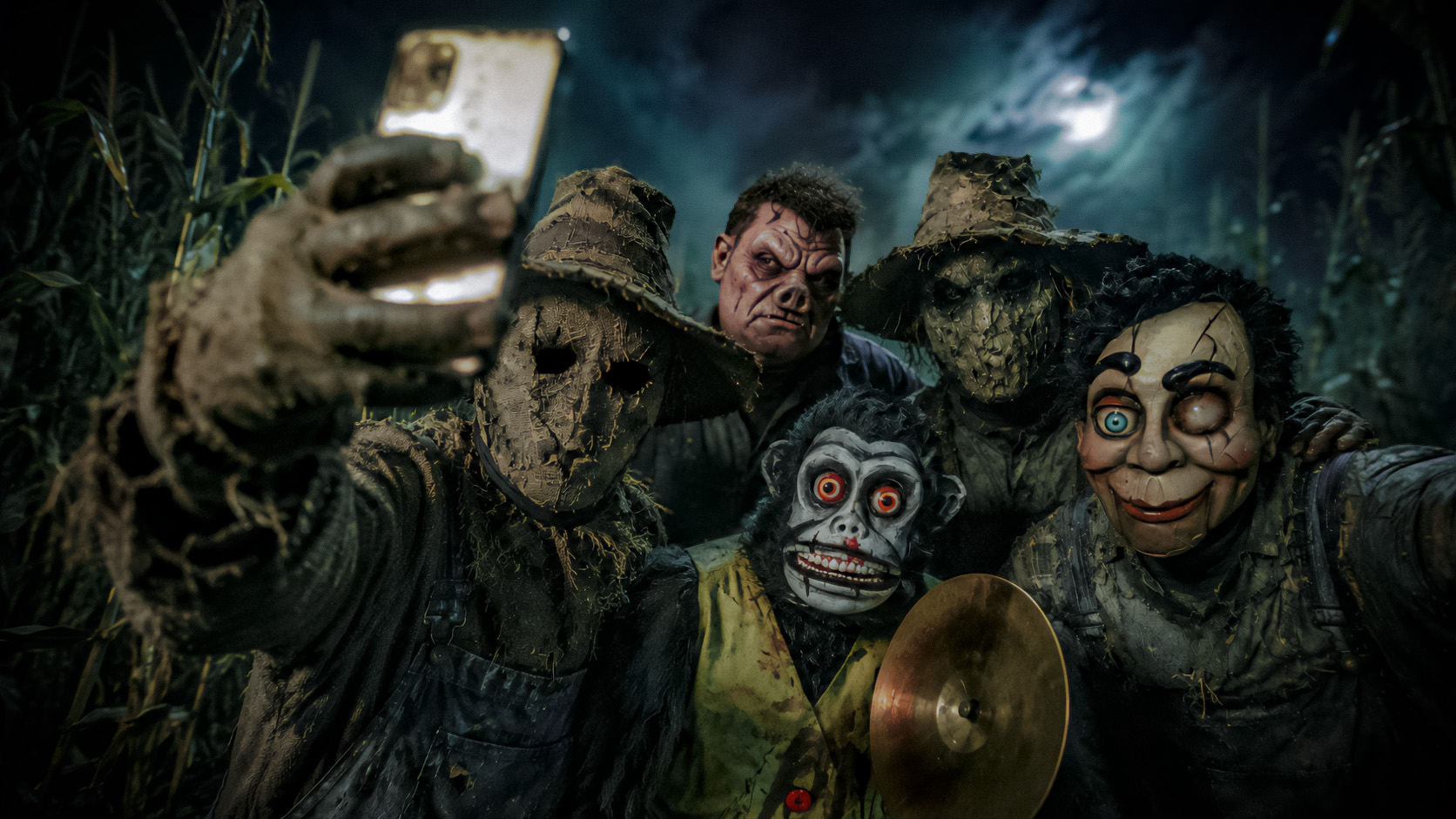 Haunted Maze Selfie